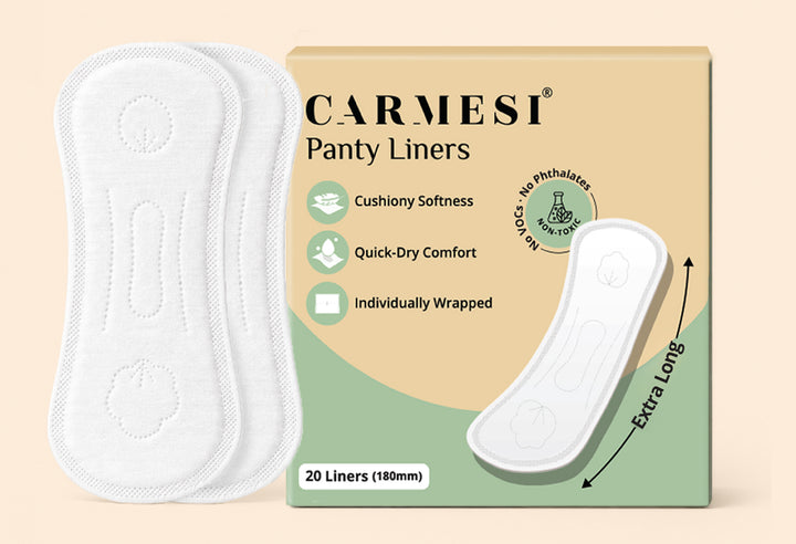 Carmesi Panty Liners - Pack of 20 - XL