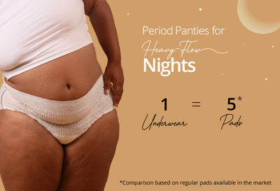 Carmesi Disposable Period Panties (Pack of 10) and Carmesi Intimate Wash XXL-3XL