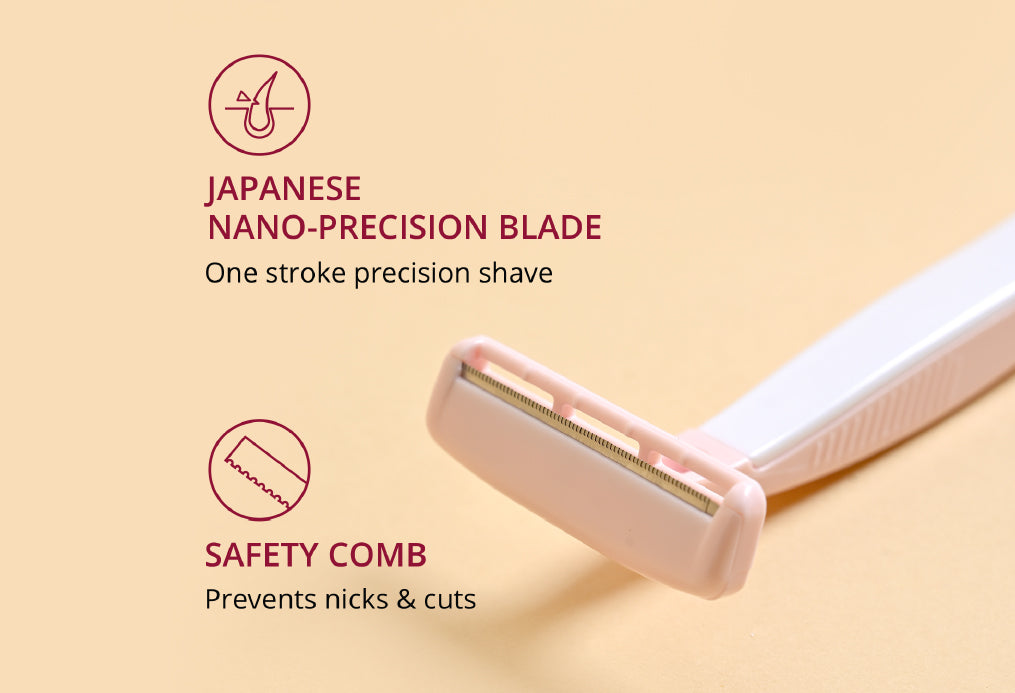 Carmesi Natural Deodorant Roll-on (Fresh Blossom) + Carmesi Bikini Razor