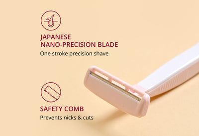 Carmesi Natural Deodorant Roll-on (Fresh Blossom) + Carmesi Bikini Razor