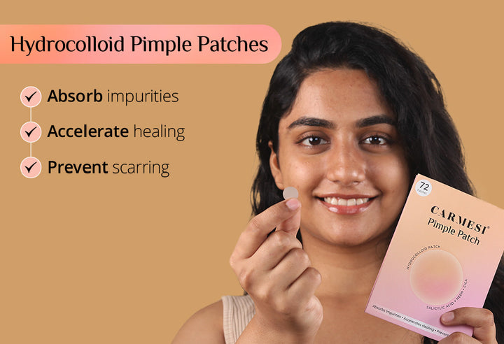 Carmesi Disposable Period Panties (Pack of 10) and Carmesi Pimple Patch M-L