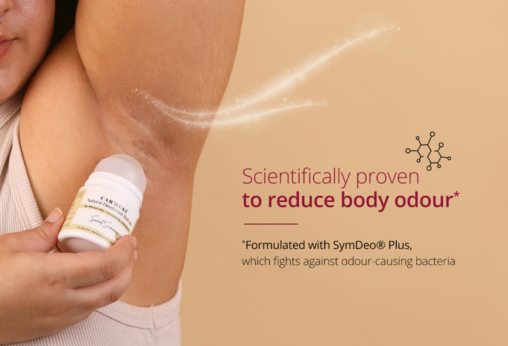 Carmesi Natural Deodorant Roll-on (Sweet Summer) + Carmesi Bikini Razor
