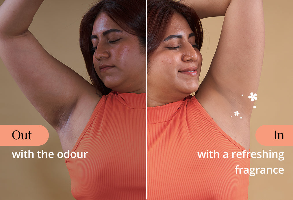Carmesi Glow Revive Underarm Roll On Deodorant for Women