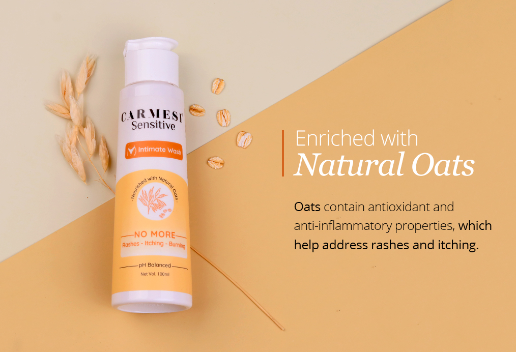 Carmesi Natural Deodorant Roll-on (Floral Sunset) + Carmesi Intimate Wash