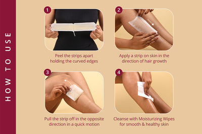 Carmesi Deep Nourish Body Wax Strips