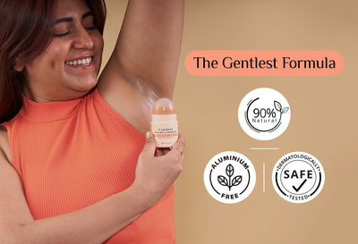 Carmesi Glow Revive Deodorant Roll-On for Women