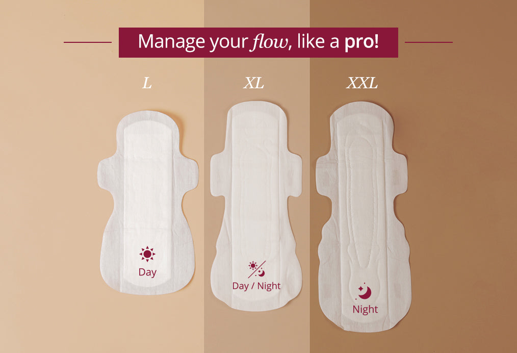 Carmesi Sensitive Pads Combo - Pack of 3 - 30 XL