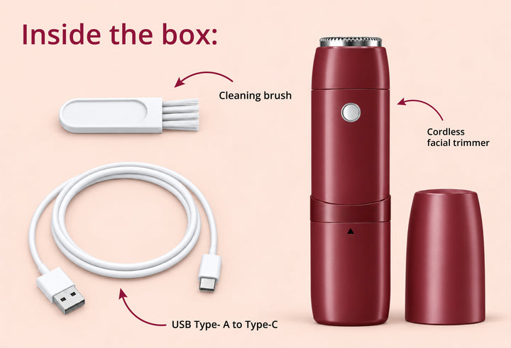 Carmesi Facial Trimmer - C-Type charging