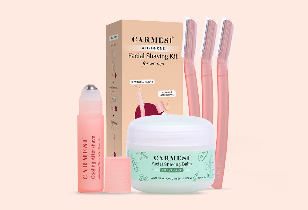 Carmesi All-In-One Facial Shaving Kit