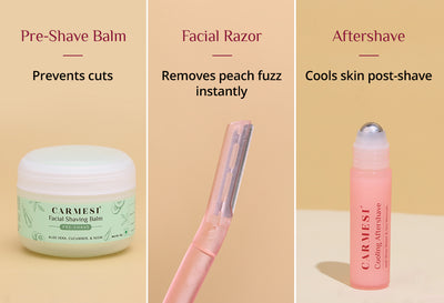 Carmesi All-In-One Facial Shaving Kit