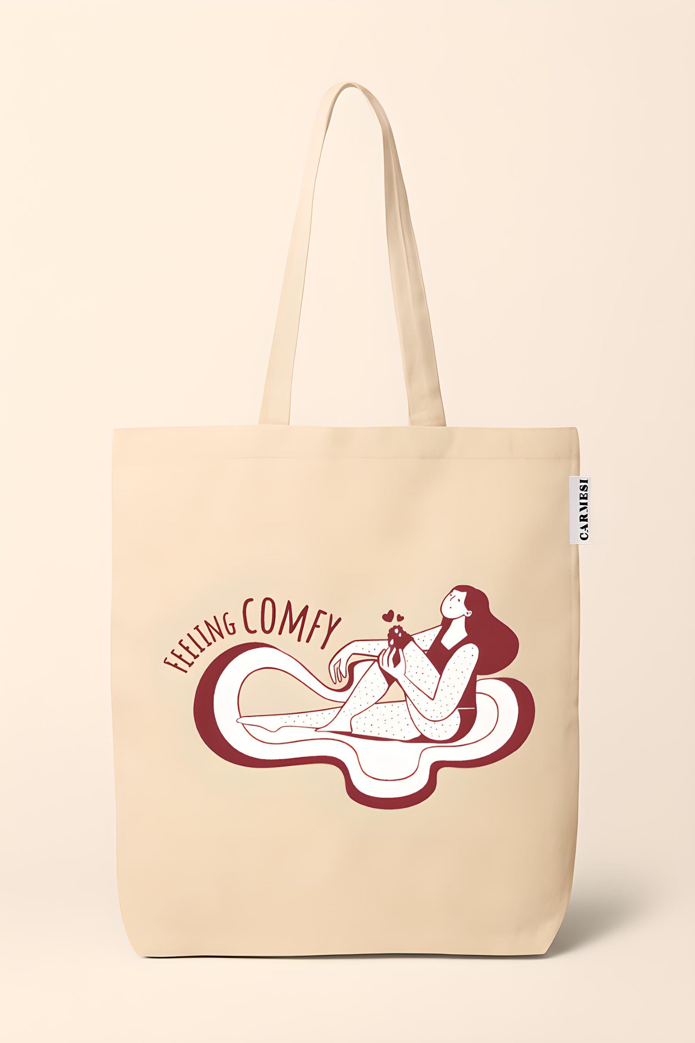 Carmesi Feeling Comfy Tote Bag