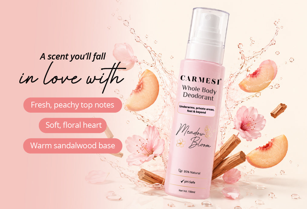 Carmesi Whole Body Deodorant Spray for Women