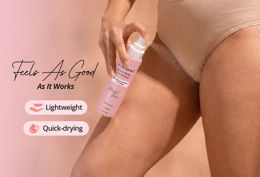 Carmesi Whole Body Deodorant Spray for Women