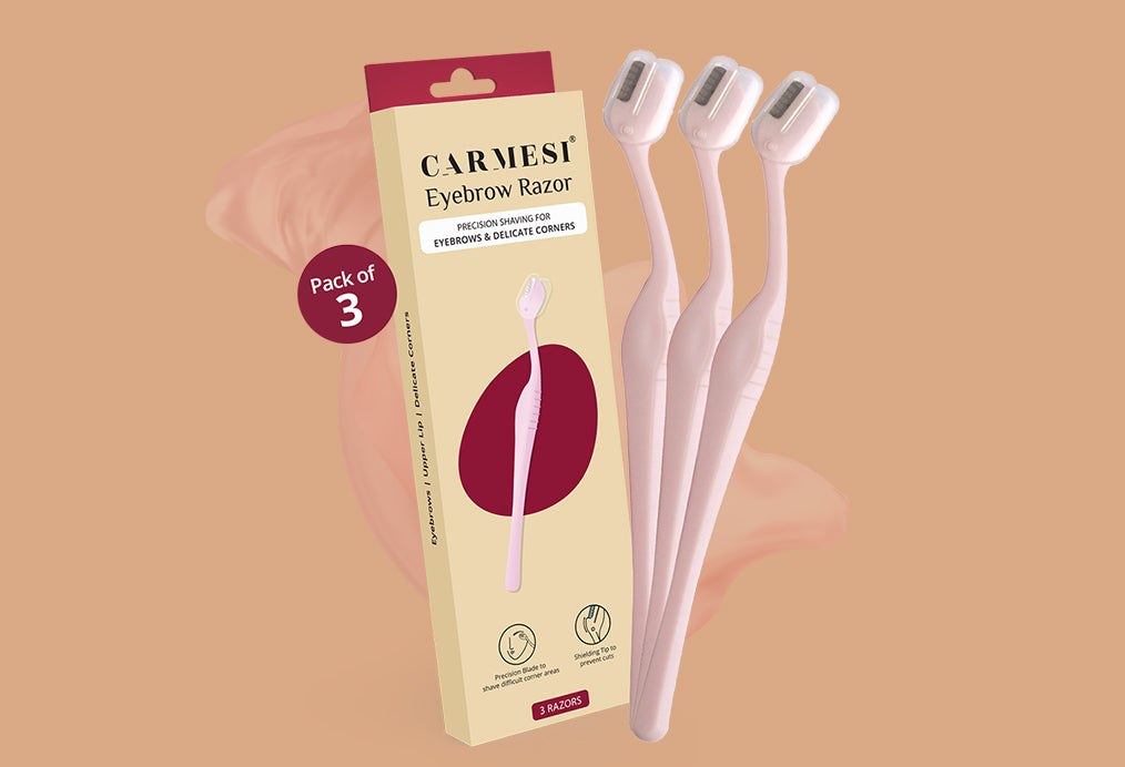 Carmesi Eyebrow Razor | Instant & Painless Eyebrow Shaver