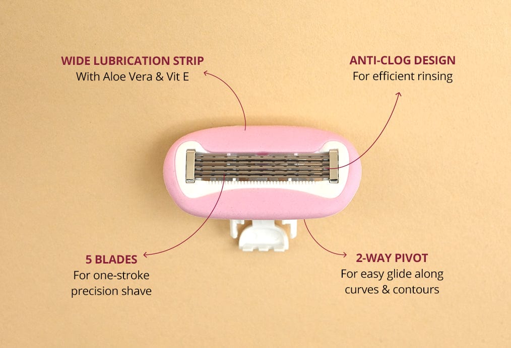 Body Razor Refill Cartridge (2 Units)