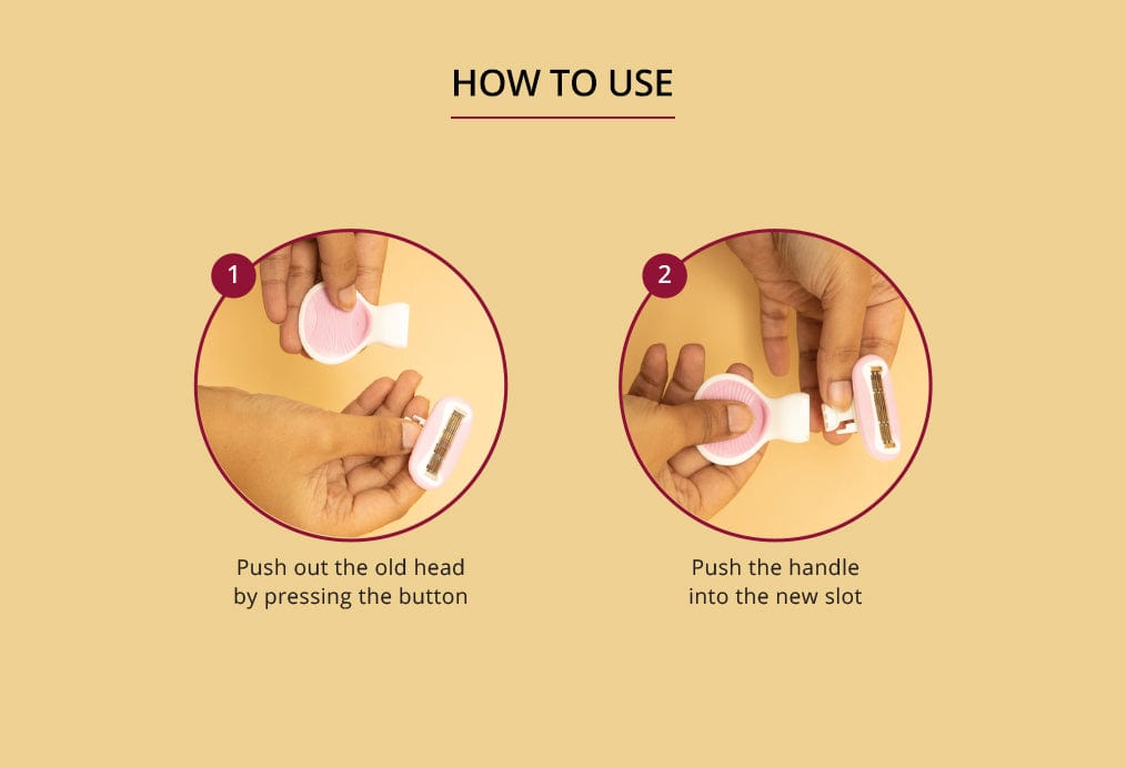Body Razor Refill Cartridge (2 Units)