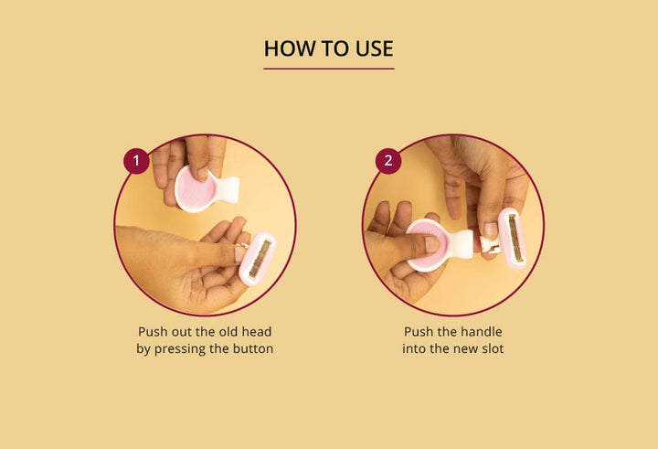 Body Razor Refill Cartridge (2 Units)