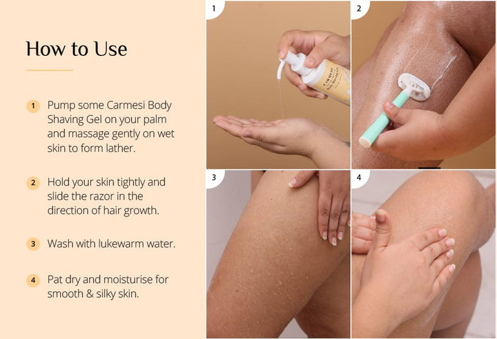 Carmesi Body Shaving Gel